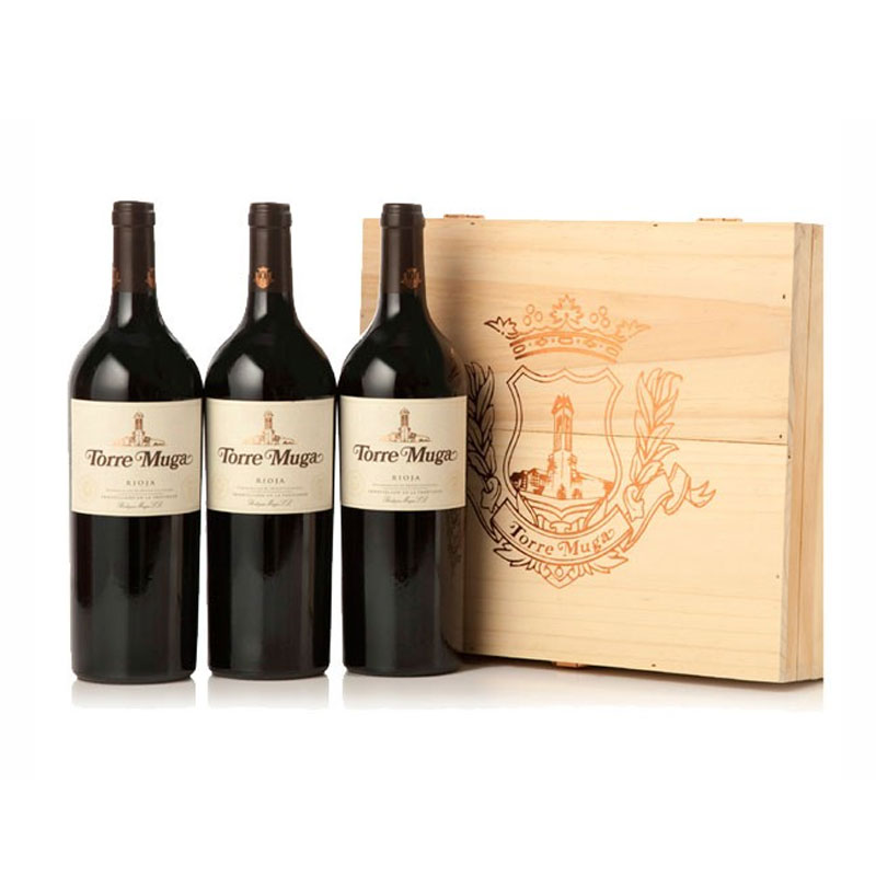 Cofre Madera 3 Botellas - Wine Delivery Ibiza